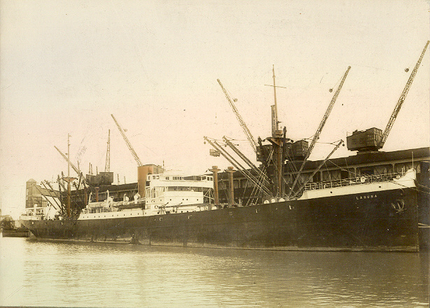 Laguna in Bristol Docks 1944/45